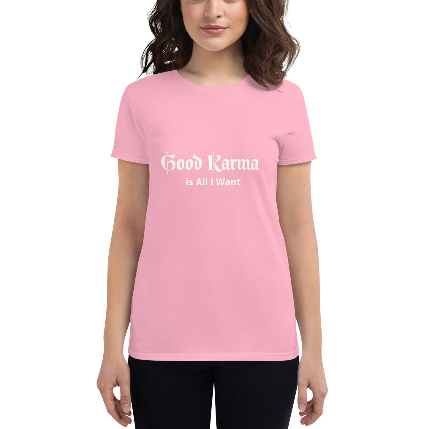 Good Karma Women's short sleeve t-shirt