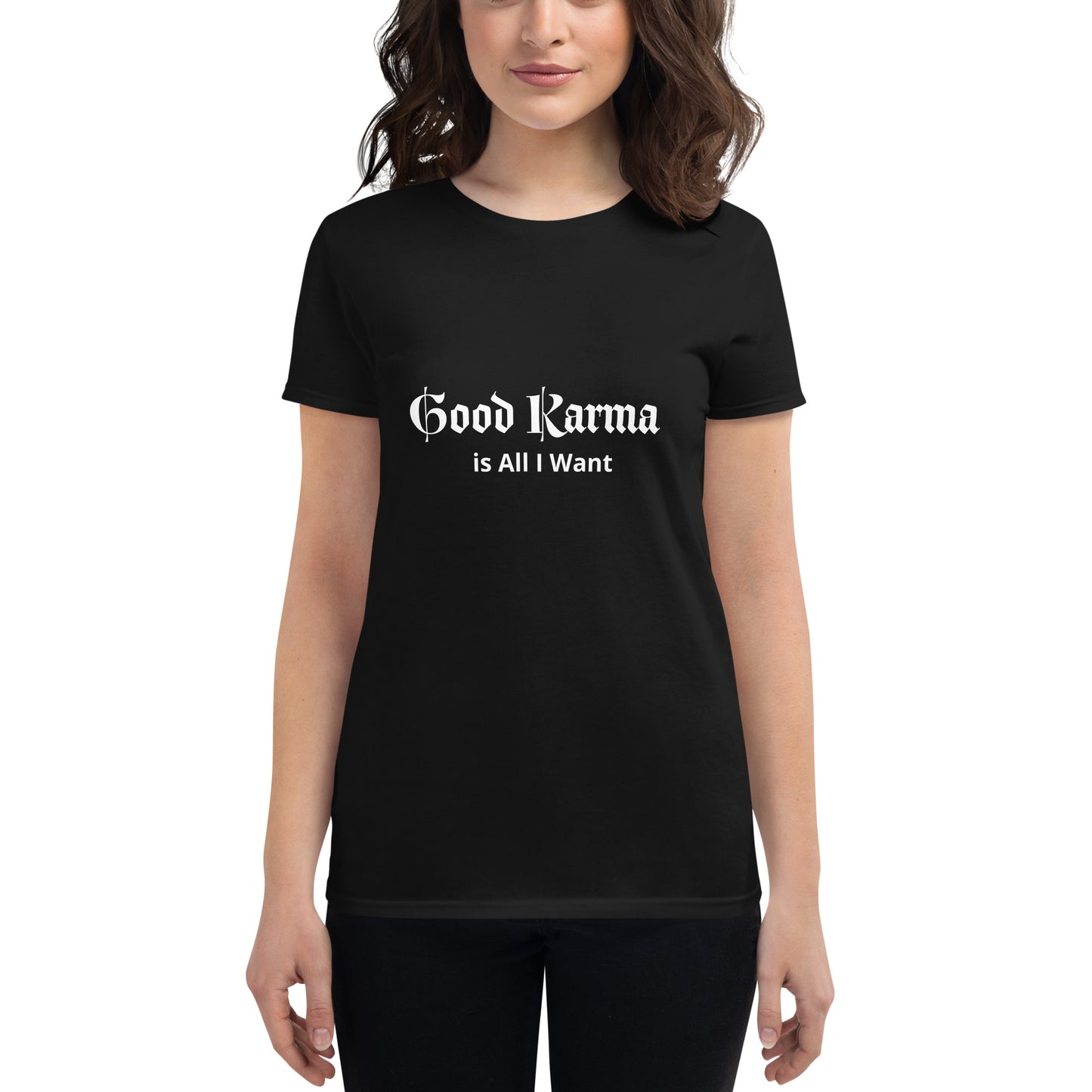 Good Karma Women's short sleeve t-shirt