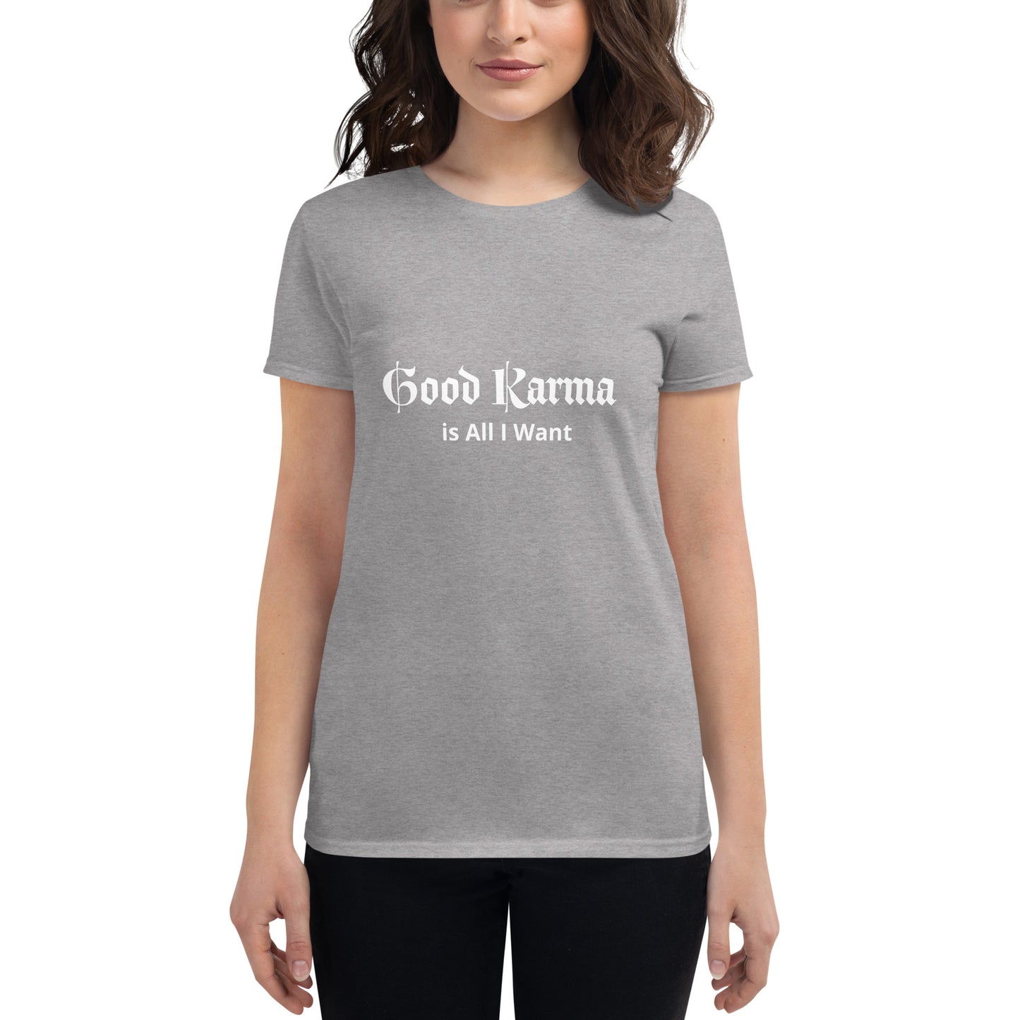 Good Karma Women's short sleeve t-shirt