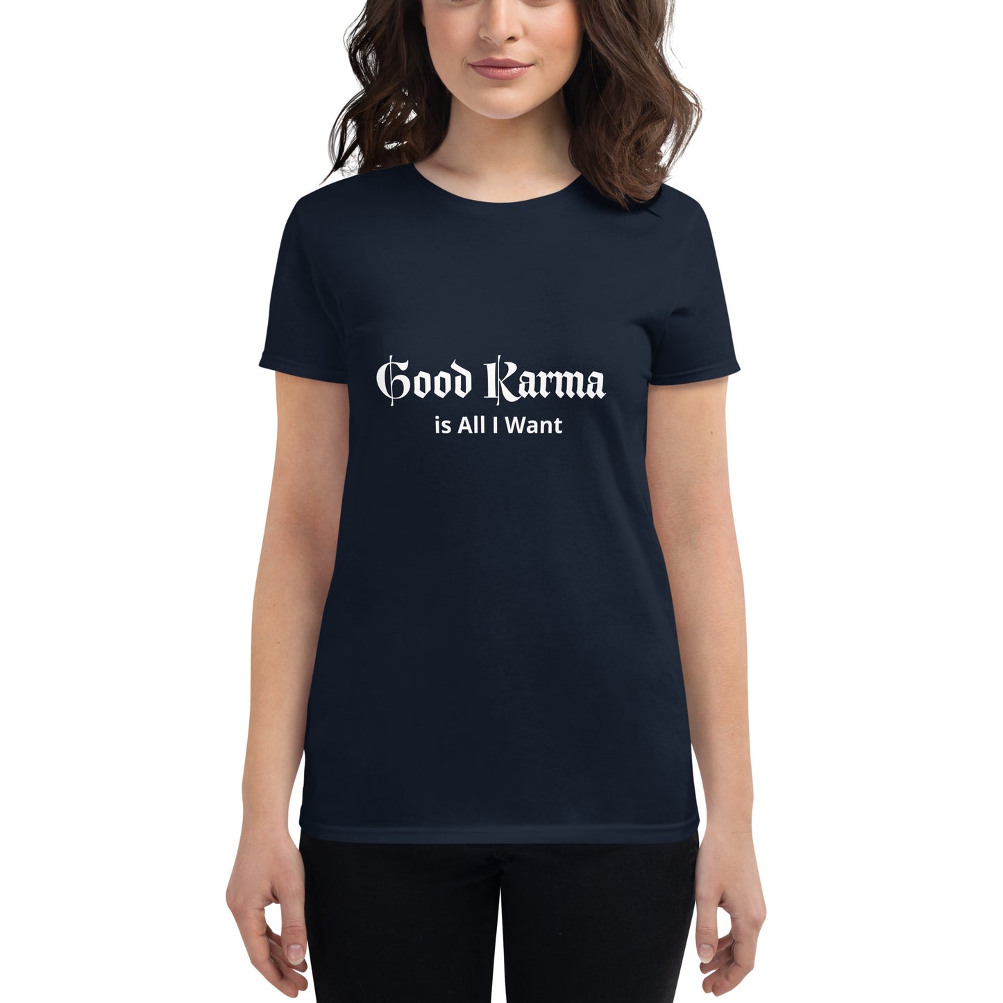 Good Karma Women's short sleeve t-shirt